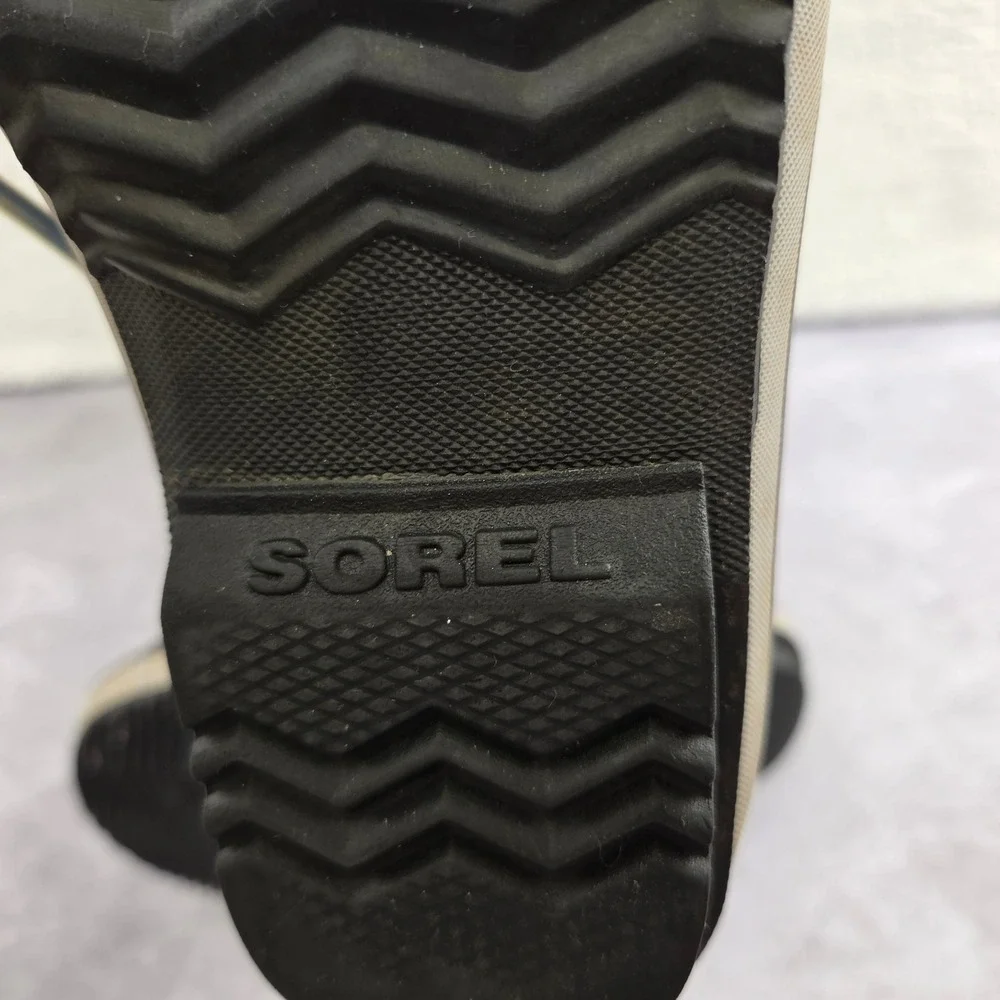 Sorel Kids Yoot Pac Nylon Waterproof Snow Boots Blue Black NY1962-465 Size 3